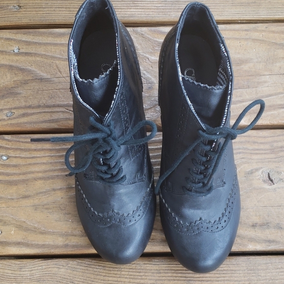 Cato black ankle booties size 8 - Picture 2 of 9